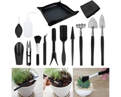 Tuingereedschapset - 15-Delige Bonsai boompje gereedschap set - Bonsai gereedschap kit - Bonsai tuingereedschap - Verzorgingsset voor bonsai bomen - Complete Kweekset - Binnen & Buiten Plantverzorging 50×50cm