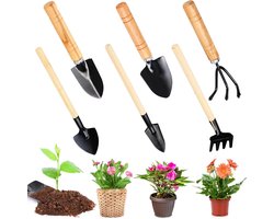 Tuingereedschapsset - 6-delig - ideaal voor tuinonderhoud