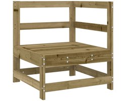 Tuinhoekbank | tuinbank | Tuinbankje | Buitenbank geïmpregneerd grenenhout