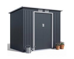 Tuinhuis metaal - 173x216x130 cm - metaal