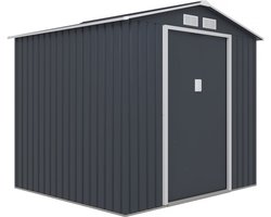 Tuinhuisje metaal "Vegas" - 4,07 m² - Grijs