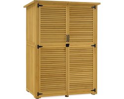 Tuinkast hout 127 x 59 - 127x59x168 cm - x 59 x 168 cm - Medahomestore