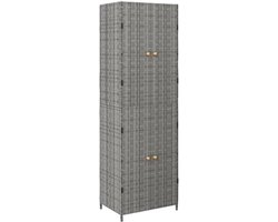 Tuinkast hout - Tuinkast hout berging - Tuinberging hout - Tuinkasten voor buiten - Grijs