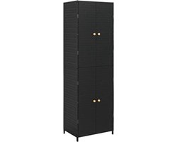 Tuinkast Hout - Tuinkast Hout Berging -Tuinberging Hout - Tuinkasten Voor Buiten - Zwart