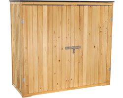 Tuinkast Hout - Tuinkist - Tuinkasten voor Buiten - Tuinberging - 140x60x130cm
