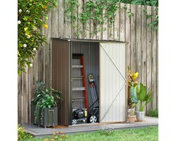 Tuinkast – Tuinhuis – Gereedschapskast – Tuinberging – Opbergkast – Gegalvaniseerd Staal – Afsluitbare Deuren