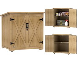 Tuinkast - Tuinkist - Tuinkasten voor Buiten - Tuinberging - Hout - Bruin