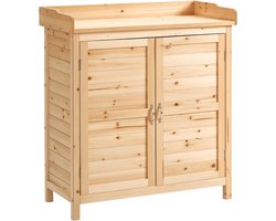 Tuinkast - Tuinkist - Tuinkasten voor Buiten - Tuinberging - Kunststof - Brown