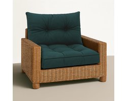 Tuinkussen 70x70 cm voor Balkon en Terras - Extra Dikke Zitkussens voor Buiten