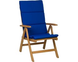 Tuinkussen Hoge Rug dun Forza Kobalt Olefin 2821
