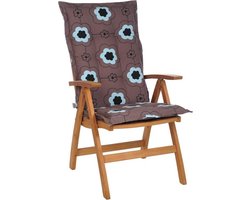 Tuinkussen Hoge Rug Must