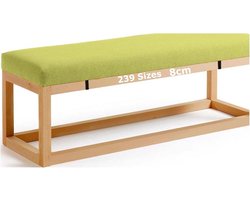 Tuinkussen voor zitbank, stoel en pallet - dik en comfortabel polyester kussen in meerdere kleuren