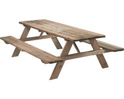 Tuinmaak picknicktafel de Luxe 180 cm breed