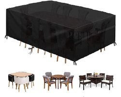 Tuinmeubel Hoes - Waterdichte Beschermhoes - UV-Bestendig - All-Weer Afdekhoes - Voor Tafels Stoelen En Terrasmeubilair - Met Opbergtas - 420D Oxford Stof