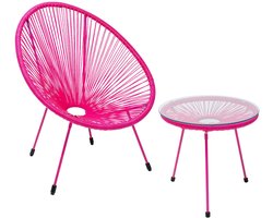 Tuinmeubelair Acapulco Mono roze Kare Design
