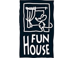 Tuinmeubelen - FUN HOUSE - Houten picknicktafel H.53 x L.95 x D.100 cm - Eenvoudige montage!