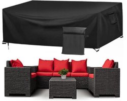 Tuinmeubelhoes - 170*94*70cm - Stofdicht en waterdicht - UV-bestendig - Tuinstoelhoes - Beschermhoes - Buitenhoes voor tafel - Tuinbank beschermhoes - Loungeset Hoes - Stoelhoes - Waterdichte Tuintafel - Oxford-stof - met Opberghoes