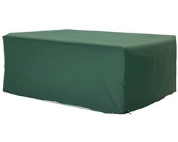 Tuinmeubelhoes 210x140x80 cm Groen 600D Oxford stof Waterdicht UV-bestendig Eenvoudig te onderhouden en schoon te maken Geschikt voor tuinmeubels, balkon tafels, barbecues, enz.