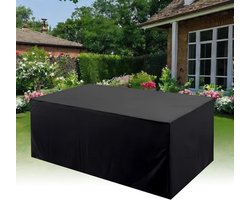 Tuinmeubelhoes - Bankhoes Terrasmeubelen - Meubels Beschermen - Waterdicht UV-Bestendig - 110 x 150 x 95 cm - Zwart