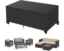 Tuinmeubelhoes - Beschermhoes Meubels - Meubels Beschermen - 600D Oxford Stof - 230x165x80cm - Zwart