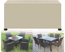 Tuinmeubelhoes - Outdoor Cover - Bescherming Meubels - Heavy Duty Oxford - 250x250x90 cm - Beige