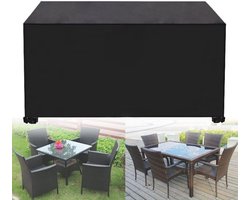 Tuinmeubelhoes - Outdoor Cover - Meubels Beschermen - Waterdicht Oxford Stof - 300x260x90cm - Zwart