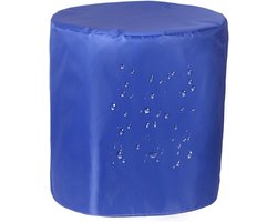Tuinmeubelhoes Rond - Outdoor Cover - Meubels Beschermen - Waterdicht Oxford Materiaal - 200x94cm - Zwart