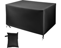 Tuinmeubelhoes - Terrasmeubelhoes - Meubels Beschermen - Waterdicht UV-bestendig - 150 x 90 x 80 cm - Zwart