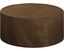 Tuinmeubelhoes - Terrasmeubelhoes Outdoor cover - Meubels beschermen - Scheurbestendig waterdicht - 204x60 cm - Bruin