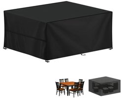 Tuinmeubelhoes Waterdicht 420D Oxford, Rechthoekig 170x140x75cm voor Tuintafel, Terrastafel, Buitenmeubelen