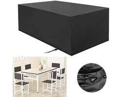 Tuinmeubelhoes - Waterdichte meubelhoes - Tuinmeubelhoes - Meubelhoes - Tuintafel- en stoelhoes - Oxfordstof - Zwart