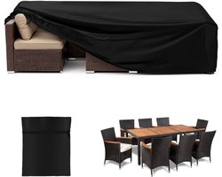 Tuinmeubelhoes - Weersbestendige Tuinbankhoes - 240*140*90cm - Tuinbank beschermhoes - Tuintafel Hoes - Loungeset Hoes - Stofdicht en waterdicht - 210D Oxford-stof - voor Buitenmeubilair