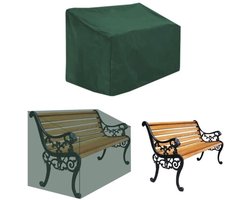 Tuinmeubelhoezen - Tuinmeubelbeschermers - Tuinmeubelhoes -Beschermhoes voor tuinbank - waterdicht - UV-bestendig - 1 stuk - groen - 210D polyester