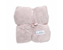 Tuinmeubelland Fleece deken 170x130 cm - zand