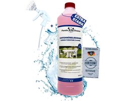Tuinmeubelreiniger 1000 ml - Premium concentraat voor kunststof meubels - Sterke reiniger voor tuinmeubelen
