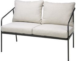 TUINMEUBELSET 5 DELIG KD GRIJS - LOUNGSET -