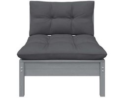 Tuinmeubelset – Buitenmeubelen – Tuinstoelen – Terrasmeubels – Balkonset – Grijs – Duurzaam Weerbestendig Materiaal – Compact En Comfortabel Ontwerp