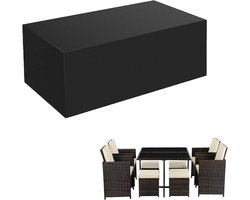 Tuinmeubilair Cover, Grote Tuintafel Cover, Heavy Duty Oxford Doek Tuinmeubilair Cover, Waterdicht, Winddicht, Uv-Bewijs Stoel en Tafel Cover 250x120x70cm(98x47x27inch)