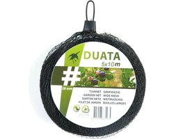 Tuinnet zwart 5x10m