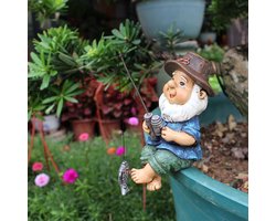 Tuinreus - Visstandbeeldje - Tuin - Vijverstandbeeld - Vijvervisdecoratie - Tuindecoratie