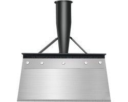 Tuinschep, tuingereedschap, multifunctionele reinigingsschep, onkruidverwijderaar, impactkrabber, buitenruimte, huis, boerderij (21 cm, zonder houten steel)