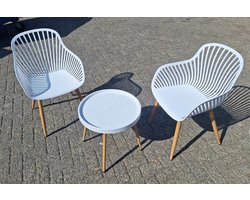 Tuinset 3-delig - tafeltje met 2 stoelen
