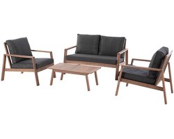 Tuinset 4-delig Vianne Grijs