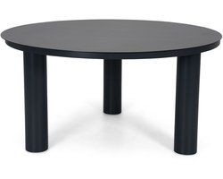 Tuinset 6 personen 150 cm Kunststof Grijs Domani Furniture Toscano/Arancia