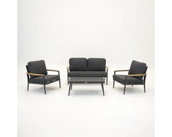 Tuinset Manon antraciet