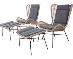 Tuinset Milan Relax - Balkonset - Sand