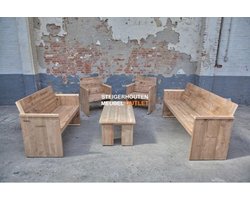 Tuinset Steigerhout
