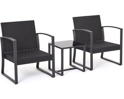 Tuinset - Voor 2 personen - Waterbestendig - Loungeset stijl