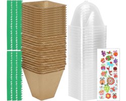 Tuinset voor kinderen - Kweekset natuur - Leren tuinieren - Interactieve educatie - 26 x 29 x 13 cm - Groen