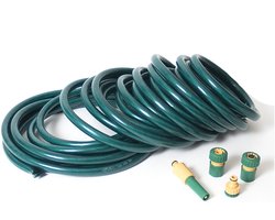 Tuinslang set - met koppelingen en verstelbare spuit - 20 meter - tuinbewatering